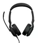 Jabra Evolve2 50 peakomplekt Juhtmega ühendatav Peavõru Kontor/Kõnekeskus USB USB-C / USB Type-A Bluetooth Must