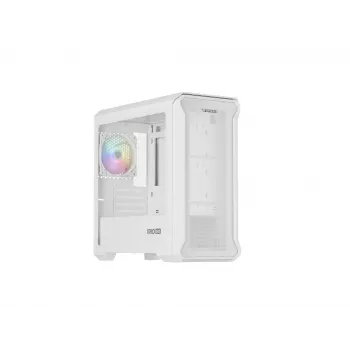 GENESIS Irid 503 Mini Tower Transparent, Valge