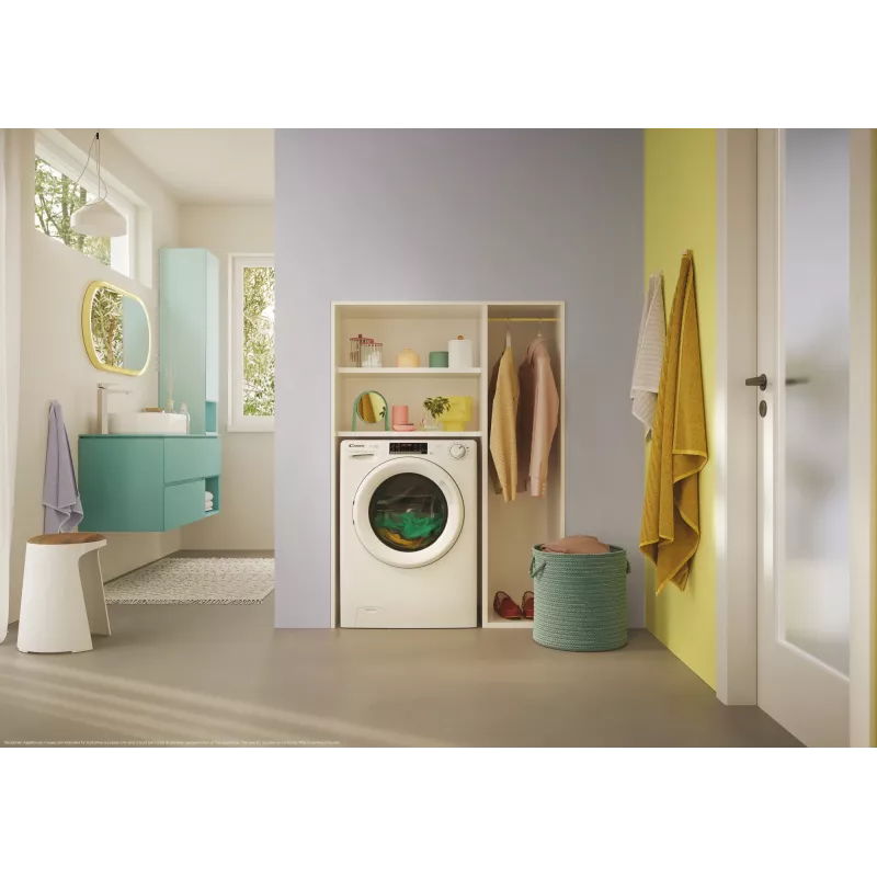 Candy Smart Pro COW 4644TWM6/1-S pesumasin-kuivati Eraldiseisev Eestlaetav Valge
