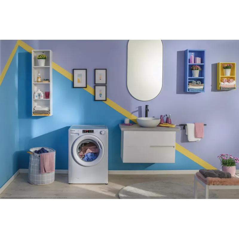 Candy Smart Pro COW 4644TWM6/1-S pesumasin-kuivati Eraldiseisev Eestlaetav Valge