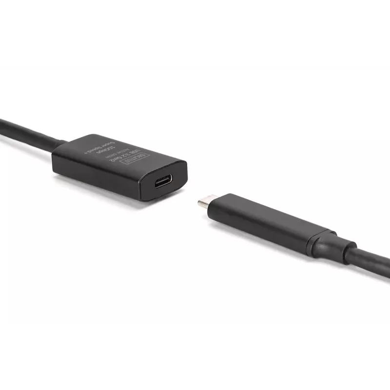 DIGITUS Active USB-C pikenduskaabel - 10G USB 3.2 Gen2 USB-C - USB-C (M/F) - 5m