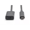 DIGITUS Active USB-C pikenduskaabel - 10G USB 3.2 Gen2 USB-C - USB-C (M/F) - 5m