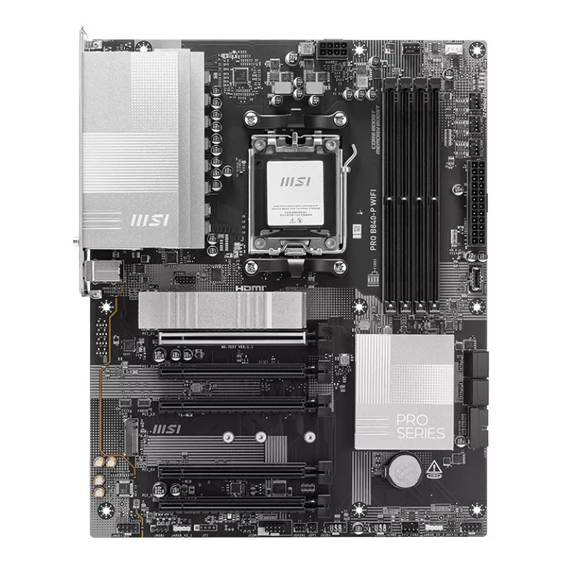 MSI PRO B840-P WIFI emaplaat AMD B840 Socket AM5 ATX