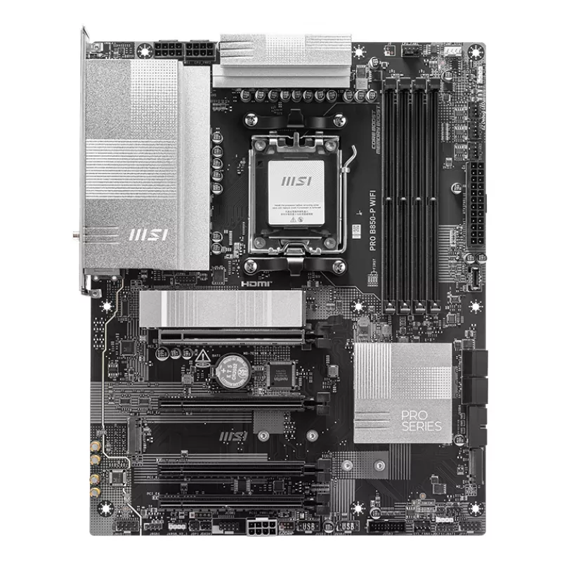 MSI PRO B850-P WIFI emaplaat AMD B850 Socket AM5 ATX