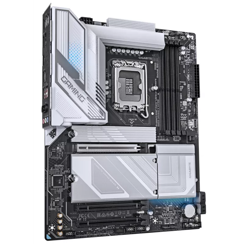GIGABYTE B860 GAMING X WIFI6E emaplaat - Intel Core Ultra seeria protsessoritele, 12+1+2+1 faasi VRM, kuni 9066MHz DDR5, 1xPCIe 5.0 + 2xPCIe 4.0 M.2, 2.5GbE LAN, WIFI 6E, USB4