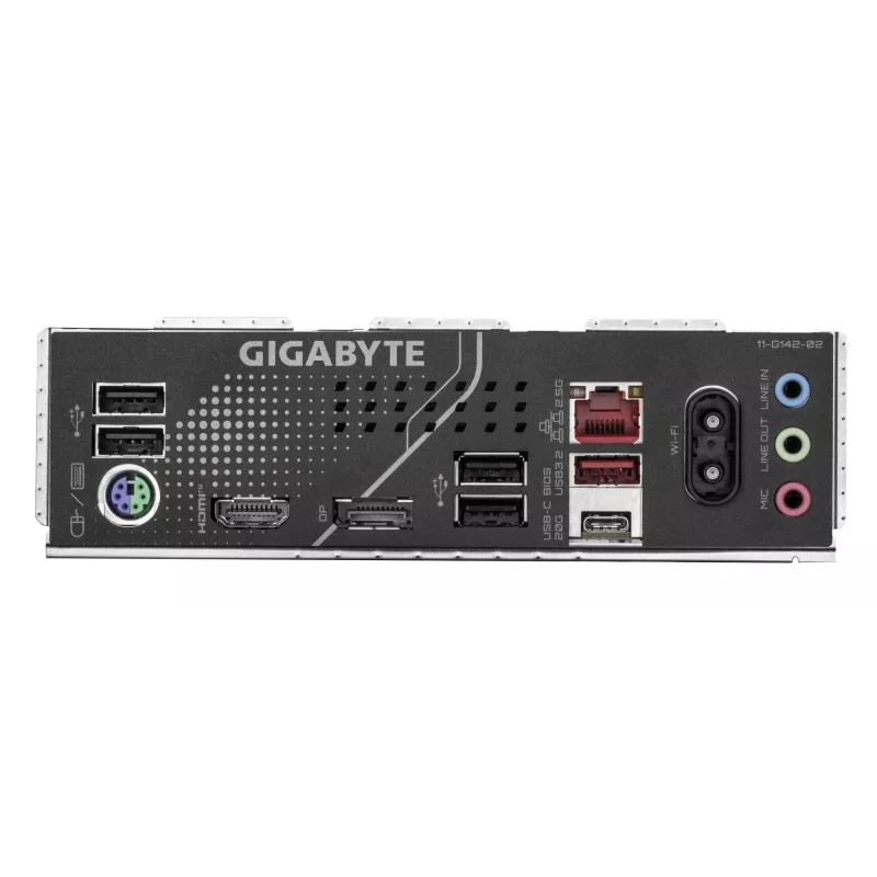 GIGABYTE B860 EAGLE WIFI6E emaplaat – Inteli Core Ultra seeria protsessoritele, 12+1+2+1 faasi VRM, kuni 9066 MHz DDR5, 1xPCIe 5.0 + 2xPCIe 4.0 M.2, 2.5GbE LAN, WIFI 6E, USB 3.2 Gen 2x2