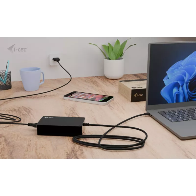 i-tec universaalne laadija USB-C PD 3.1 140 W, siseruumides, vahelduvvool, 28 V, 5 A, must
