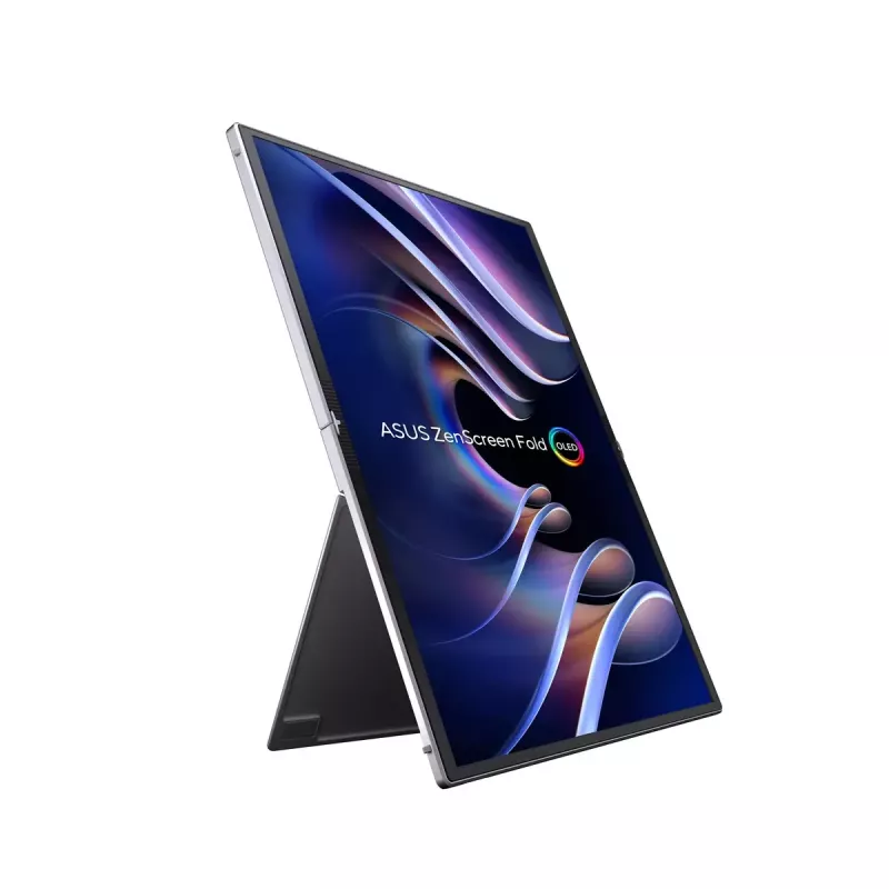 ASUS ZenScreen Fold OLED MQ17QH arvutimonitor 43,9 cm (17,3 tolli) 2560 x 1920 pikslit Quad HD Hõbedane