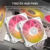 CORSAIR protsessori jahuti - Icue Link Titan 240 Rx RGB Aio vedelikjahuti - valge
