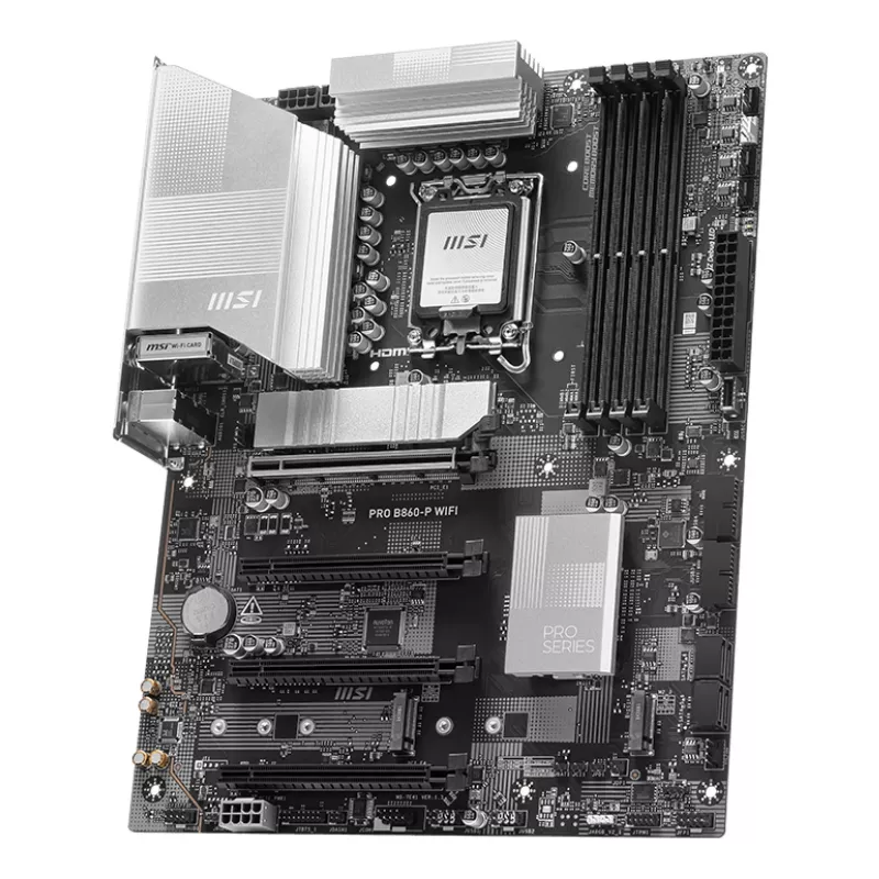 MSI PRO B860-P WIFI emaplaat Intel B860 LGA 1851 (Socket V1) ATX