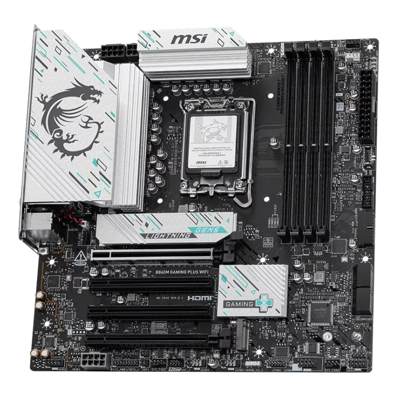 MSI B860M GAMING PLUS WIFI emaplaat Intel B860 LGA 1851 (Socket V1) micro ATX