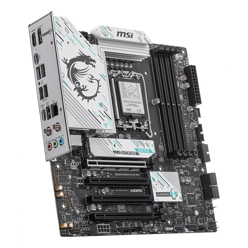 MSI B860M GAMING PLUS WIFI emaplaat Intel B860 LGA 1851 (Socket V1) micro ATX