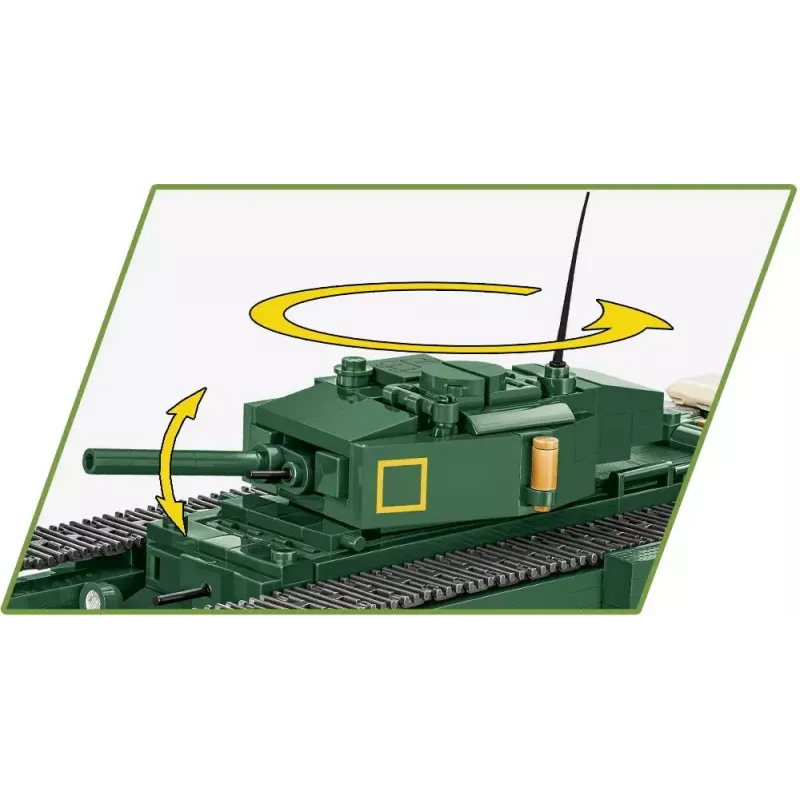 Cobi Blocks Mark IV Churchill ehituskomplekt, 668 osa (COBI-3128)