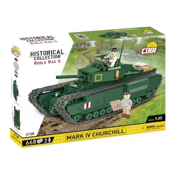 Cobi Blocks Mark IV Churchill ehituskomplekt, 668 osa (COBI-3128)
