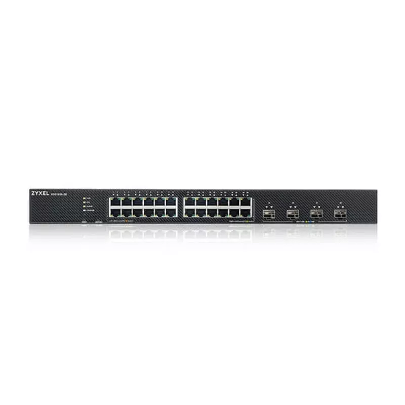 Zyxel XGS1935-28-EU0101F võrgukommutaator Hallatav L2+/L3 Gigabit Ethernet (10/100/1000) 1U Must