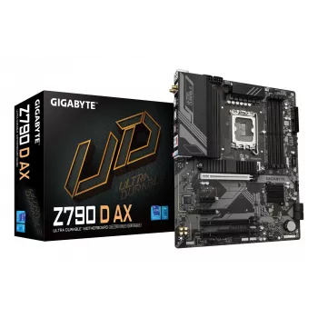 Emaplaat GIGABYTE Z790 D AX ATX — Intel LGA1700, Z790, DDR5, 4×DIMM, Wi‑Fi 6E, 2.5Gb LAN