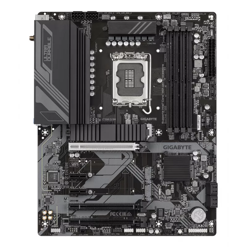 Emaplaat GIGABYTE Z790 D AX ATX — Intel LGA1700, Z790, DDR5, 4×DIMM, Wi‑Fi 6E, 2.5Gb LAN