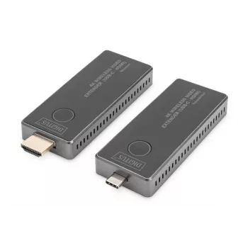 DIGITUS 4K juhtmevaba AV-pikendaja komplekt 30m USB-C - HDMI