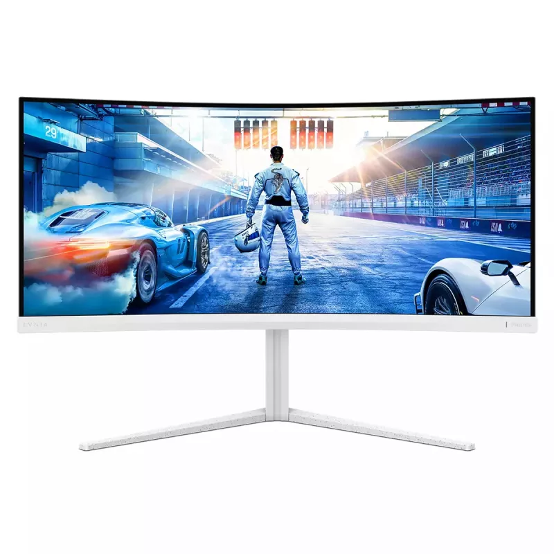 Philips Evnia 5000 34M2C5501A/00 arvutimonitor 86,4 cm (34 tolli) 3440 x 1440 pikslit Wide Quad HD LCD Valge