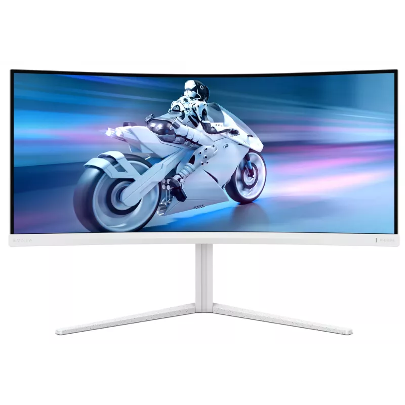 Philips Evnia 5000 34M2C5501A/00 arvutimonitor 86,4 cm (34 tolli) 3440 x 1440 pikslit Wide Quad HD LCD Valge