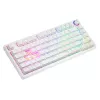Mänguklaviatuur Savio Phenix Valge GAT kollane USB Bluetooth QWERTY