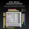 CORSAIR Mid-tower - Geh Midi Frame 4000d Valge