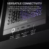 PC case CORSAIR FRAME 4000D RS ARGB Midi Tower Must — ATX/Micro-ATX/Mini-ITX, karastatud klaas, ARGB ventilaatorid, kuni 370 mm GPU