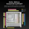 CORSAIR Mid-tower - Geh Midi Frame 4000d Rs ArGB Valge