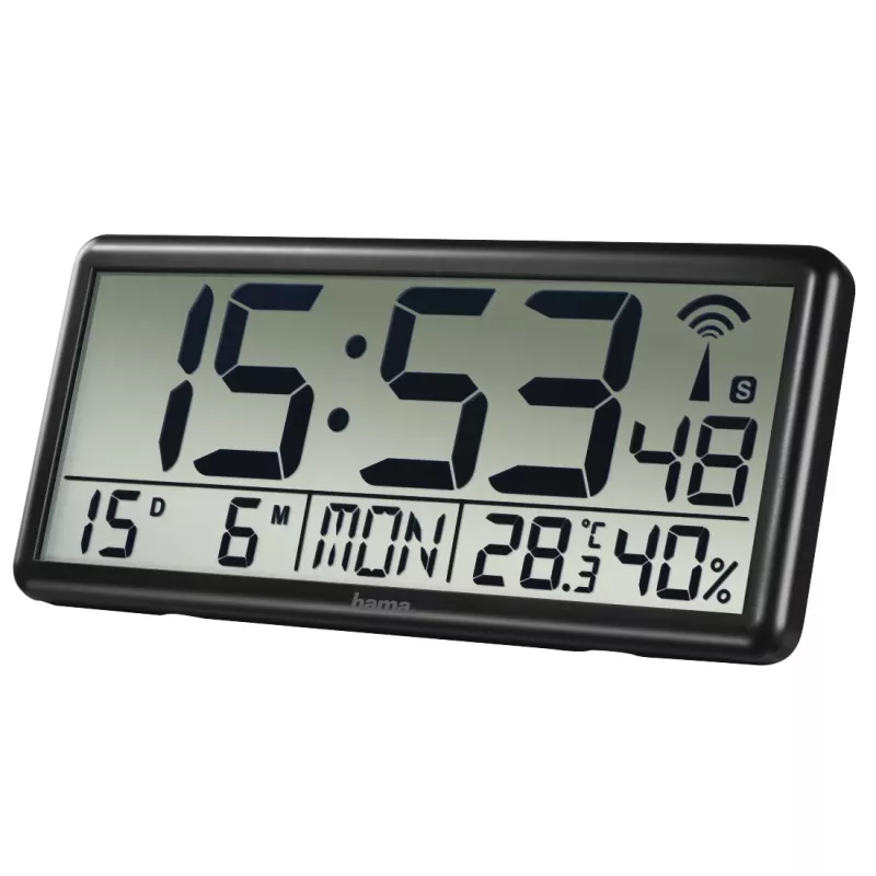 Hama Jumbo Digital clock Rectangle Must