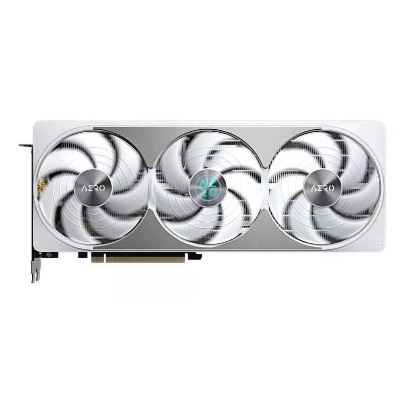 GIGABYTE GeForce RTX 5080 AERO OC SFF 16G graafikakaart - 16GB GDDR7, 256bit, PCI-E 5.0, 2730MHz tuumsagedus, 3 x DisplayPort, 1 x HDMI, GV-N5080AERO OC-16GD