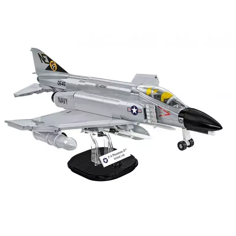 Cobi Blocks Armed Force F-4 Phantom II mudel 703 osast koosnev ehituskomplekt