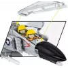 Cobi Blocks Armed Force F-4 Phantom II mudel 703 osast koosnev ehituskomplekt