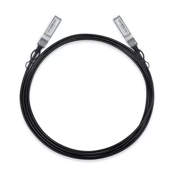 TP-Link 3 meetrit 10G SFP+ otsesiiniühenduse kaabel, 3 m, DAC, SFP+, SFP+