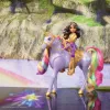 Moe-nukk Usorteret Unicorn Academy Sophia & Light Magic Wildstar vikerkaarevalgusefektidega, LR44 patareid, 241 mm