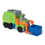 PAW Patrol : Crush N’ Roll prügiauto Rocky tegelaskuju ja ümberkujundatava kokkupressitud prügisõidukiga, laste mänguasjad poistele ja tüdrukutele alates 3. eluaastast