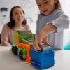 PAW Patrol : Crush N’ Roll prügiauto Rocky tegelaskuju ja ümberkujundatava kokkupressitud prügisõidukiga, laste mänguasjad poistele ja tüdrukutele alates 3. eluaastast