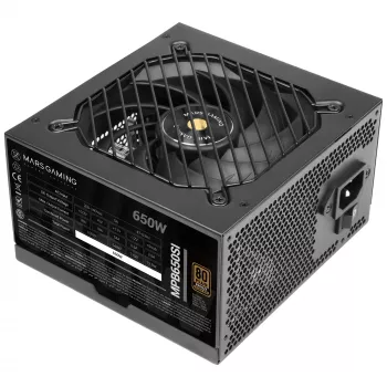 Mars Gaming MPB650SI toiteplokk 650 W 24-kontaktiline ATX ATX Must