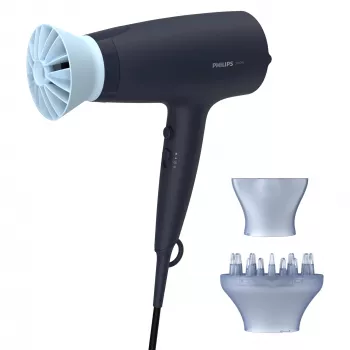 Philips 3000 seeria 3000 BHD360/20 föön, DC, mereväesinine, riputusaas, 1,8 m, 2100 W, 220-240 V