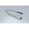 i-tec USB-C/USB-A laadimise metallist jaotur 7 porti (3x USB-C, 4x USB-A)