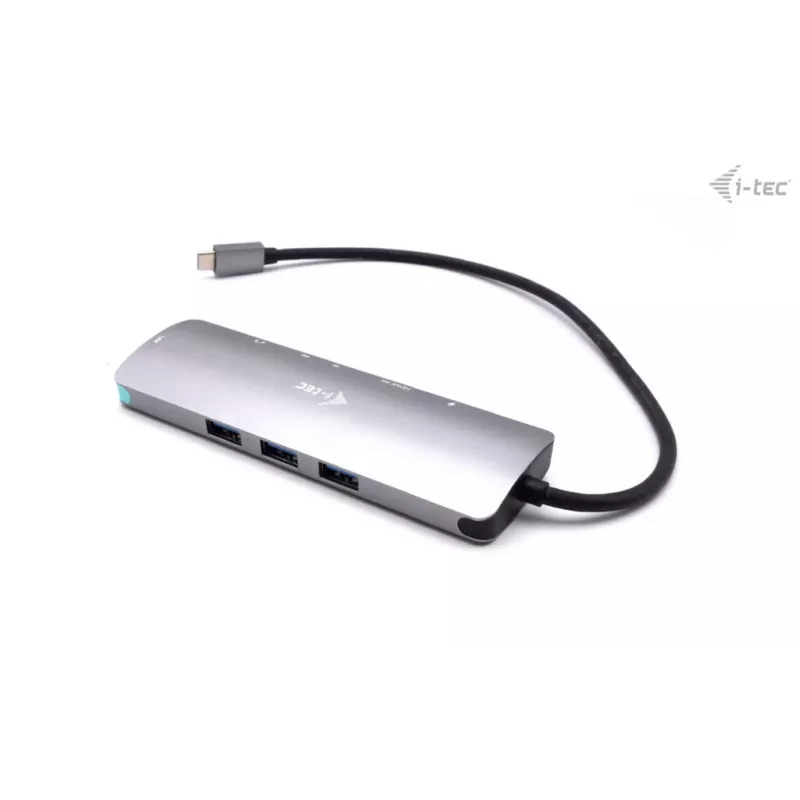 i-tec USB-C Metal Nano dokkimisjaam 4K HDMI LAN toiteedastusega 100 W + universaalne laadija 100 W