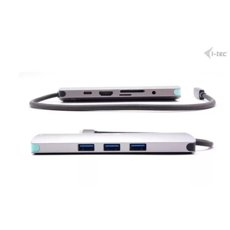i-tec USB-C Metal Nano dokkimisjaam 4K HDMI LAN toiteedastusega 100 W + universaalne laadija 100 W