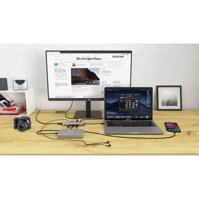 i-tec USB-C Metal Nano dokkimisjaam 4K HDMI LAN toiteedastusega 100 W + universaalne laadija 100 W