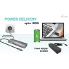 i-tec USB-C Metal Nano dokkimisjaam 4K HDMI LAN toiteedastusega 100 W + universaalne laadija 100 W