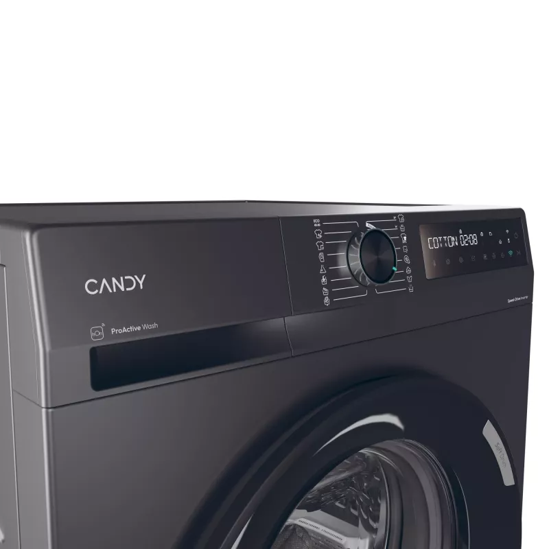 Candy BR 48B6G-S pesumasin eestlaetav 8 kg 1400 p/min antratsiit