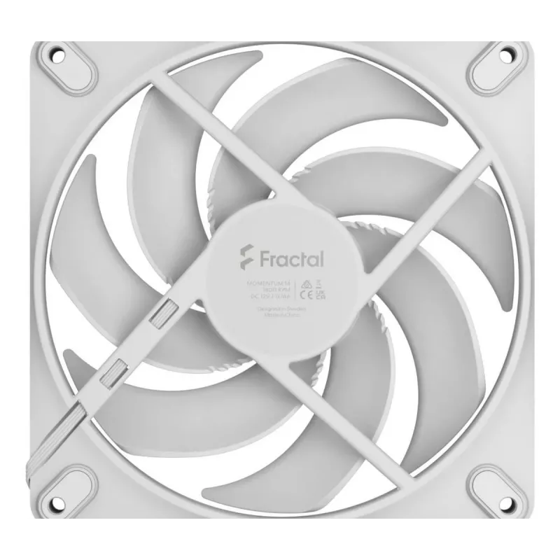 FRACTAL DESIGN Ventilaator Momentum 14 Valge