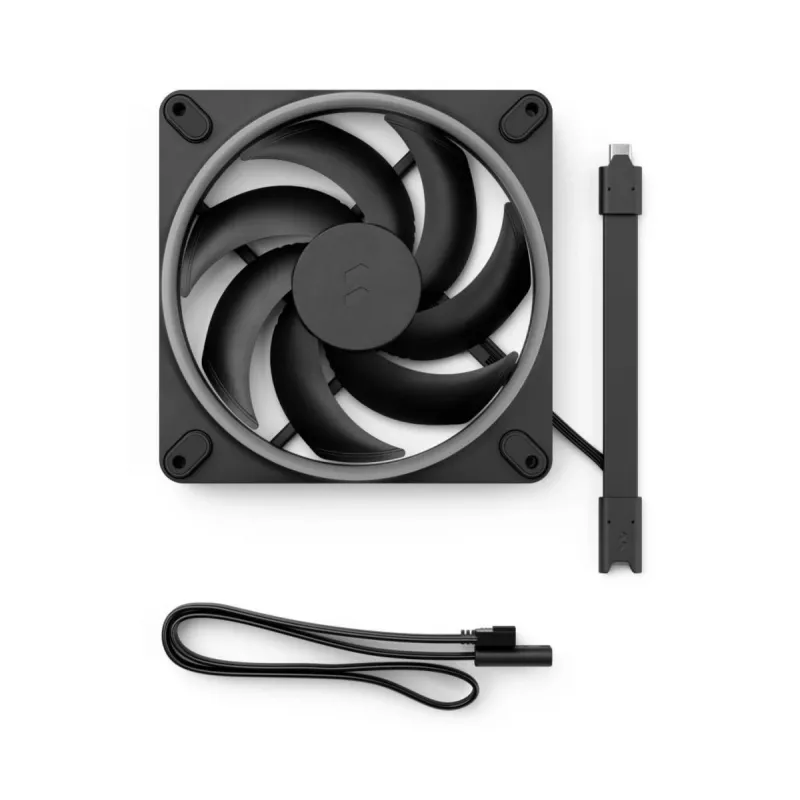 FRACTAL DESIGN Jahutusventilaator Momentum 14 RGB, must