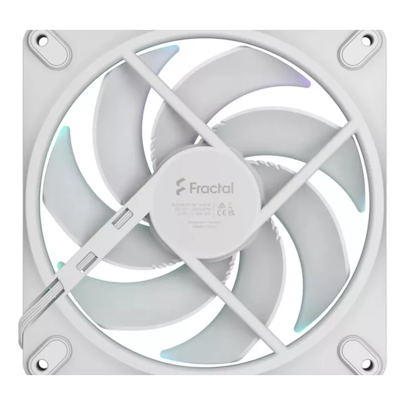 FRACTAL DESIGN Fan Momentum 14 RGB Valge