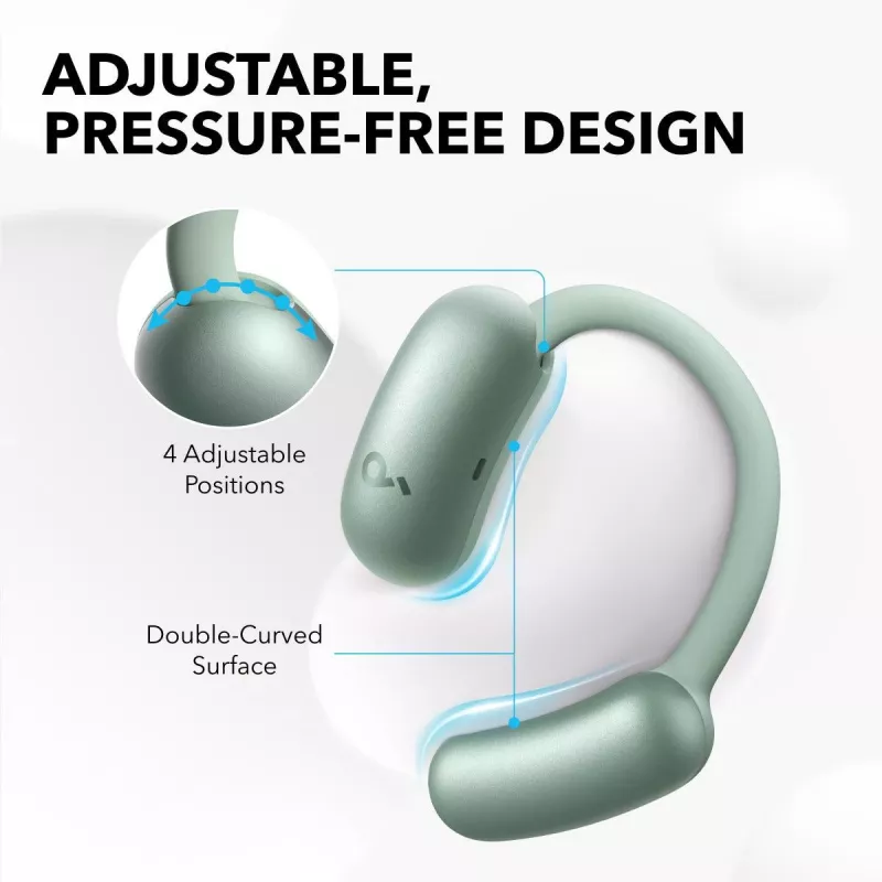 ANKER kõrvaklapid - Soundcore Aerofit 2 - Roheline