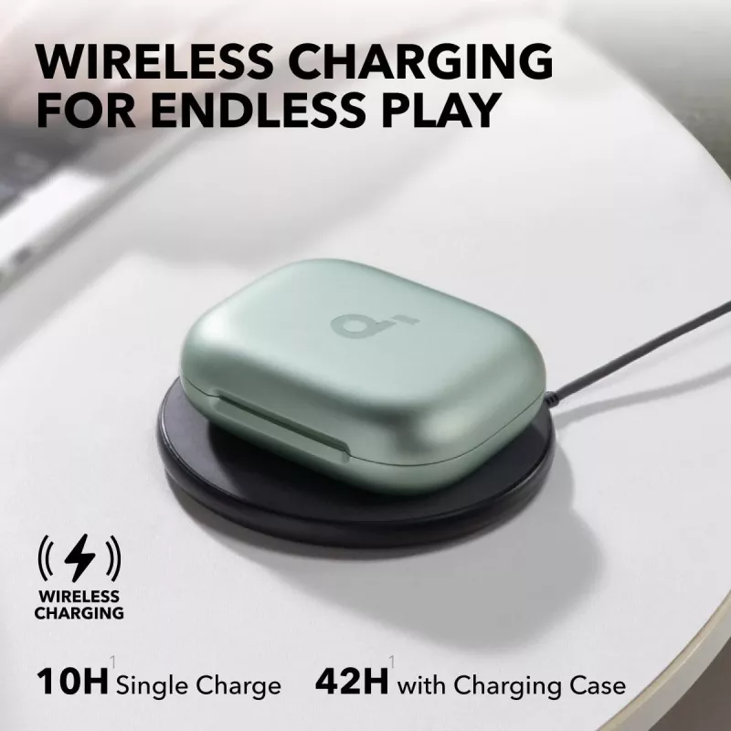 ANKER kõrvaklapid - Soundcore Aerofit 2 - Roheline
