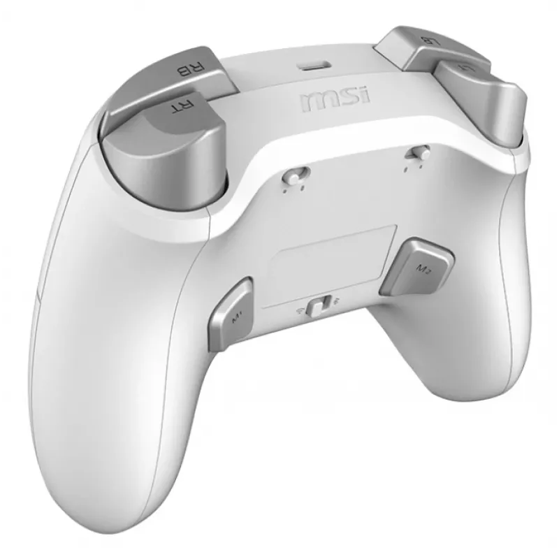 MSI FORCE GC300 WIRELESS Valge USB 2.0 mängupult analoog-PC